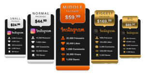 Buy Instagram Packages Buy Instagram followers and likes Buy Instagram views
